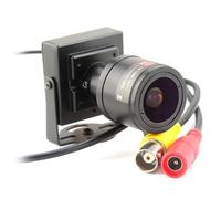 Prterver Módulo Analógico A Color CMOS de 1200 TVL con Lente Varifocal Ajustable de 2,8-12 mm y Adaptador para Cámara de Videovigilancia NTSC.