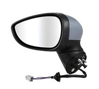 Prterver Para Fiesta Mk7 2008-2012 Espejo De ala Eléctrica Imprimado Lado del Pasajero Izquierdo