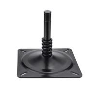 Prterver Pedestal para Asientobarco, Base para Asiento, Placa de Montaje para Asiento, Pasador Acero 2-3/4 Pulgadas con Resorte para Poste de Pedestal para Asiento 3/4 Pulgadas