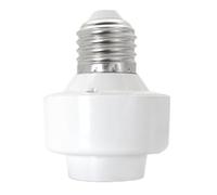 Prterver Portalámparas Inteligente Wifi E26 E27 Sin Cables, Control Remoto por Aplicación, Temporizador, Compatible con, Home Controles por Voz