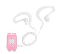 Prterver Reproductor MP3 de 4GB, Reproductor MP3 Impermeable IPX8, Capacidad para Nadar/Correr/Surfear/Deportes, Reproductor de Música para Mujeres.