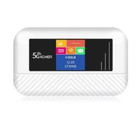 Prterver Router LTE 4G SIM Modem 300Mbps WiFi6 MiFi Compatible con Tarjetas SIM 5G Mini Punto de Acceso WiFi 4G de Bolsillo Puerto Tipo C 3000mAh