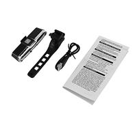 Prterver USB Recargable Luz De Bicicleta Trasera Delantera Batería De Litio Led Luz De De Bicicleta Lámpara De La Lámpara Accesorios De Bicicletas Rojo -Luz De Color