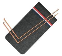 Prterver Vara de Radiestesia de Cobre Al 99,9%, Exploración Espiritual con 2 Varillas de Cobre para la Búsqueda de Espíritus y la Búsqueda de Agua.