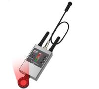 PRUBOVI Detector de Cámaras Ocultas,Buscador de Espías,Escáner de Cámaras Wi-Fi, Utilizado para Detectar Dispositivos de Escucha en Dormitorios,Salas de Reuniones y Hoteles (Plateado)