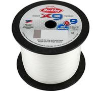 Prueba Berkley x9 Braid Superline Crystal de 50 lb | 69 libras C | 31,5 kg 2188 yardas | Sedal de pesca de 2000 m adecuado para entornos de agua