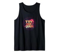 Prueba casual y error para los amantes de los atuendos geniales Camiseta sin Mangas