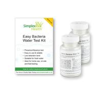 Prueba de agua fácil de bacterias coliformes (2 pruebas)