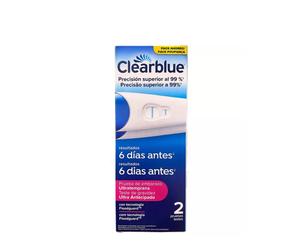 Prueba de embarazo Clearblue Ultra Early (6 días) x2