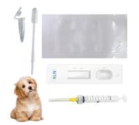 Prueba de embarazo de gato, kit de prueba de embarazo para perros en casa, prueba de embarazo de perro de detección rápida y precisa con amortiguación, prueba de embarazo temprano desechable para per