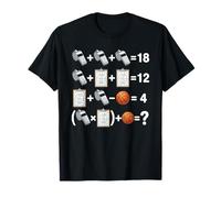 Prueba de matemáticas para Entrenador de Baloncesto Camiseta
