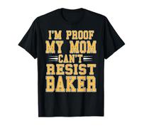 Prueba De Que Mamá Ama A Un Panadero Divertido Camiseta