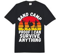 Prueba de Que Puedo Sobrevivir a Cualquier Cosa Band Camp Comfort Colors Adult Heavyweight T-Shirt