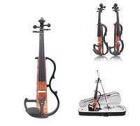 Prueba De Rendimiento De Instrumentos De Violín De Violín Electroacústico Adultos Violín (Color : Orange)