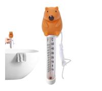 Prueba de temperatura del agua,Gadget para prueba flotante portátil de gran formato,prueba temperatura piscina fácil de leer | para spas, estanques, bañeras, jardines, terrazas, interior, exterior,