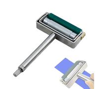 Prueba de tinta manual para impresión flexográfica, instrumento de prueba de tinta, aplicador de película de impresión de tinta de rueda de color con rollo Anilox y rodillo de goma, ancho de impresión