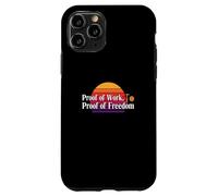 Prueba de trabajo minería blockchain segura bitcoin descentralizada Carcasa para iPhone 11 Pro