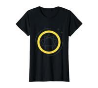 Prueba del Eneagrama del símbolo de la Personalidad Nueve Tipos de Personalidad Camiseta gráfica económica, Mujer, Negro, S