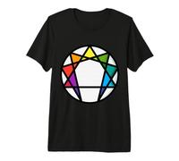 Prueba del Eneagrama del símbolo de la Personalidad Nueve Tipos de Personalidad Camiseta Premium