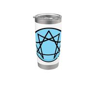 Prueba del Eneagrama del símbolo de la personalidad Nueve tipos de personalidad Vaso térmico de acero inoxidable de doble pared