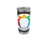 Prueba del Eneagrama del símbolo de la personalidad Nueve tipos de personalidad Vaso térmico de acero inoxidable de doble pared