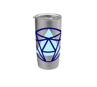 Prueba del Eneagrama del símbolo de la personalidad Nueve tipos de personalidad Vaso térmico de acero inoxidable de doble pared