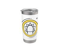Prueba del Eneagrama del símbolo de la personalidad Nueve tipos de personalidad Vaso térmico de acero inoxidable de doble pared