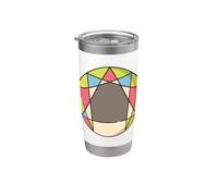 Prueba del Eneagrama del símbolo de la personalidad Nueve tipos de personalidad Vaso térmico de acero inoxidable de doble pared