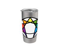 Prueba del Eneagrama del símbolo de la personalidad Nueve tipos de personalidad Vaso térmico de acero inoxidable de doble pared