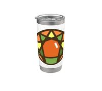Prueba del Eneagrama del símbolo de la personalidad Nueve tipos de personalidad Vaso térmico de acero inoxidable de doble pared
