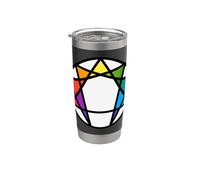 Prueba del Eneagrama del símbolo de la personalidad Nueve tipos de personalidad Vaso térmico de acero inoxidable de doble pared