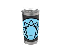 Prueba del Eneagrama del símbolo de la personalidad Nueve tipos de personalidad Vaso térmico de acero inoxidable de doble pared