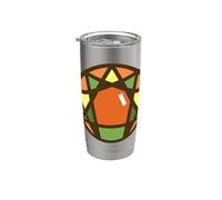 Prueba del Eneagrama del símbolo de la personalidad Nueve tipos de personalidad Vaso térmico de acero inoxidable de doble pared