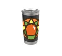 Prueba del Eneagrama del símbolo de la personalidad Nueve tipos de personalidad Vaso térmico de acero inoxidable de doble pared