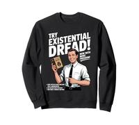 Prueba el temor existencial Ahora con más Libertad Kierkegaard Sudadera