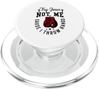 Prueba Jesús No Yo Causa Lanzamiento Manos Cristiano Boxeo MMA PopSockets PopGrip para MagSafe
