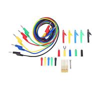 Prueba Kit de plomo PVC Brass Prueba Conjunto de cable Conductividad eléctrica para el multímetro de prueba digital