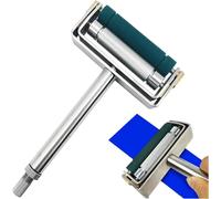 Prueba manual de tinta, instrumento flexográfico de prueba de 70 mm con rodillo anilox cromado, herramienta de muestreo de tinta portátil para impresión de cartón y combinación de colores
