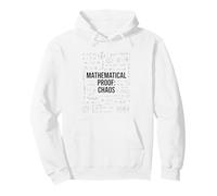 Prueba matemática Caos Divertido Matemáticas Humor Ecuaciones Sudadera con Capucha