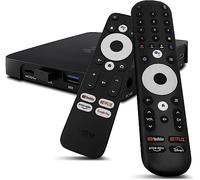 [Prueba muy bien*] VU+ Yay GO PRO 4K UHD Android 12 TV Box + cable HDMI HM-Sat - Certificado Google, Chromecast, Bluetooth, Smart TV, WiFi, Netflix 4K Prime Video Disney+ UHD YouTube