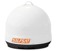 [Prueba: MUY BUENO*] Selfsat Snipe Mobil Camp Direct Portable Mobile Antena Satélite (Blanco)