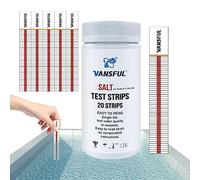 prueba sal piscina, detección agua salada para piscinas. Medición precisa accesorioprueba agua para jacuzzis, spas y piscinas. Lingjiong