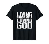 Prueba Viviente De Un Dios Amoroso Santa Cruz Dios Fe Jesús Camiseta