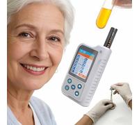 Pruebas De Orina De Rutina De 11 Piezas, Analizador De Orina Digital, Analizador De Pruebas De Orina Portátil Con 100 Tiras Reactivas De PH, Almacenamiento De Datos De 500 Muestras Y Pantalla LCD