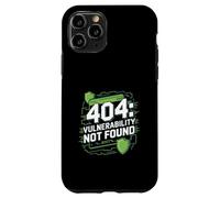 Pruebas de penetración "404: VULNERABILIDAD NO ENCONTRADA" Ordenador Carcasa para iPhone 11 Pro