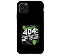 Pruebas de penetración "404: VULNERABILIDAD NO ENCONTRADA" Ordenador Carcasa para iPhone 11 Pro Max