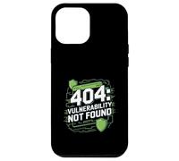Pruebas de penetración "404: VULNERABILIDAD NO ENCONTRADA" Ordenador Carcasa para iPhone 12 Pro Max
