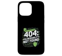 Pruebas de penetración "404: VULNERABILIDAD NO ENCONTRADA" Ordenador Carcasa para iPhone 13 Pro Max