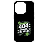 Pruebas de penetración "404: VULNERABILIDAD NO ENCONTRADA" Ordenador Carcasa para iPhone 14 Pro