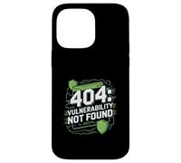 Pruebas de penetración "404: VULNERABILIDAD NO ENCONTRADA" Ordenador Carcasa para iPhone 14 Pro Max